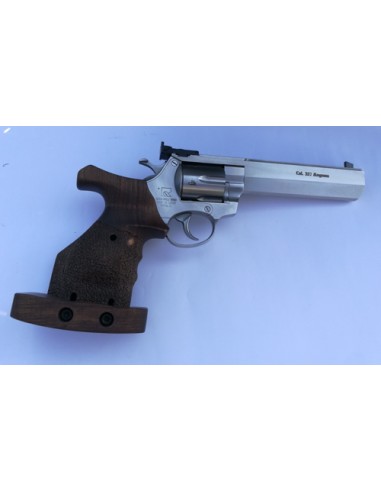 ALFA REVOLVER STEEL 3563 SPORT 6 STS GRIP 14 - KAL 357 MAG