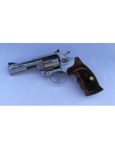 ALFA REVOLVER STEEL 3541 4 STAINLESS GRIP 9 - KAL 357 MAG