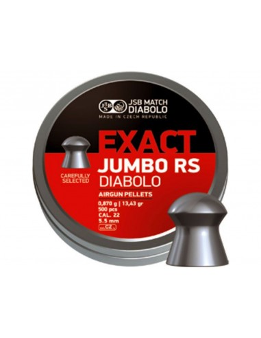 BOITE 200 PLOMBS JSB EXACT JUMBO MONSTER RDS - 5.52 MM (1.645 GR) C50