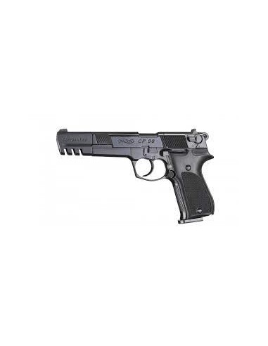 CO2 PISTOOL WALTHER CP88 COMPETITIE ZWART / 416.00.05