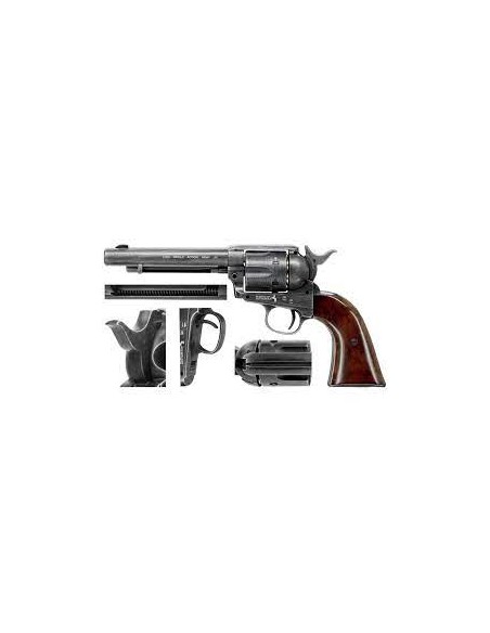 REVOLVER CO2 COLT SAA 45 51/2 ANTIQUE PLOMBS / 5.8320
