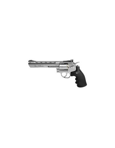 CO2 REVOLVER DAN WESSON 6 NICKEL .177 BBS/ 16559