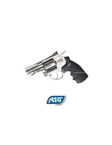 REVOLVER CO2 DAN WESSON 2.5 NICKEL 4,5MM PLOMBS / 18101 PROMO