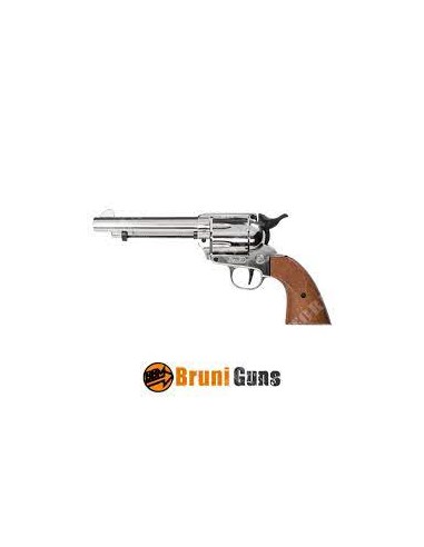 REVOLVER A BLANC BRUNI - RANGER S.A. - CAL 380 - NICKEL