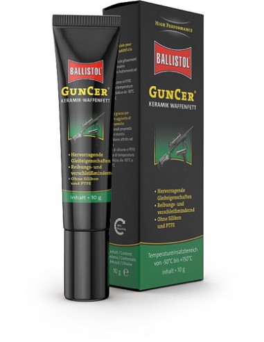 GRAISSE CERAMIC POUR ARME BALLISTOL GUNCER - 10 GR