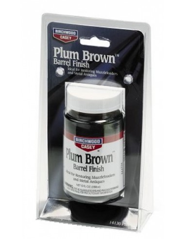 BRONZAGE B&C PLUM BROWN BARREL FINISH - 5 OZ / BC-14130