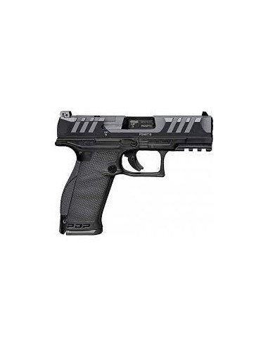 PISTOLET WALTHER PDP FS 4 OR BLACK - CAL 9 MM