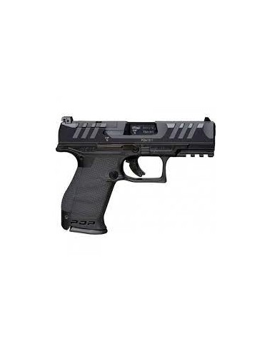 PISTOLET WALTHER PDP COMPACT 4 OR BLACK - CAL 9 MM