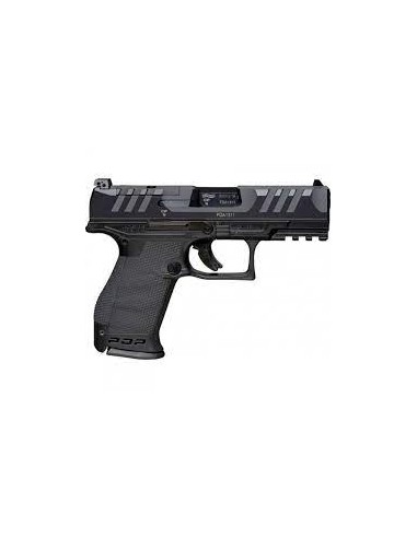 WALTHER PISTOOL PDP COMPACT 4 OR ZWART - KAL 9 MM