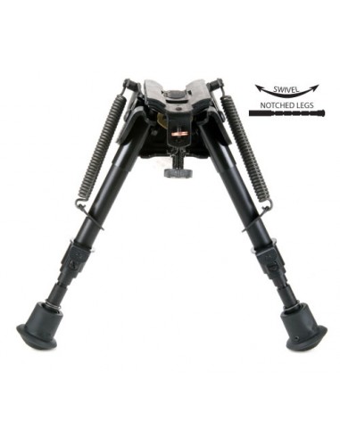 HARRIS BIPOD S LM - ZWENKEND 7 POSITIES 23/33 CM