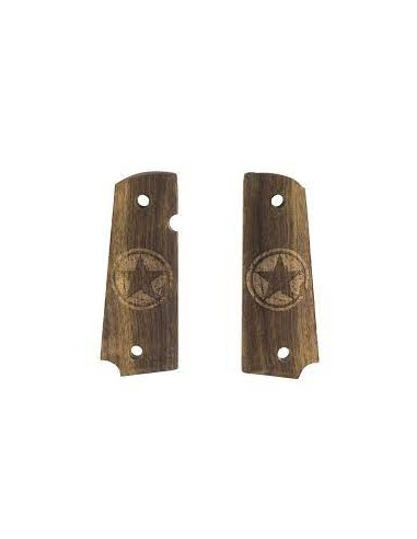 PLAQUETTES BOIS SWISS ARMS 1911 US STAR / 603735*********************