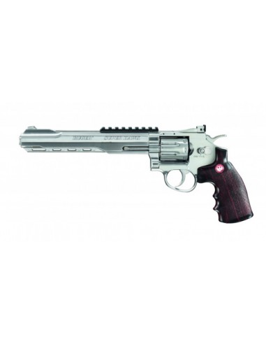SOFT AIR RUGER SUPER HAWK 8 ZILVER - CO2 / 2.5681 PROMO*************