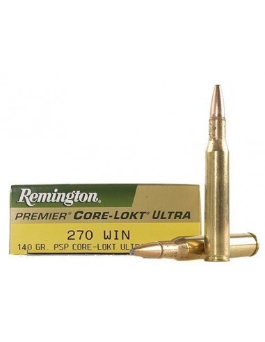 CARTOUCHES REM 270 WIN - 140GR PREMIER ULTRA*************************