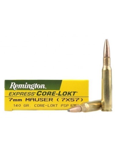 REM PATRONEN 7MM MAUSER CORE-LOKT (7X57) - 140GR PSP*****************