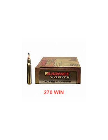 CARTOUCHES BARNES VOR-TX 270 WIN - 130 GR TTSX BT