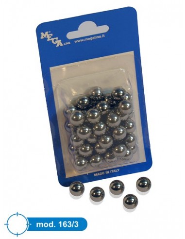 BLISTER 45 STALEN KOGELTJES MEGALINE - 10,3MM