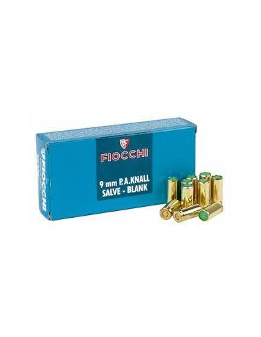 DOOS 50 BLANKPATRONEN FIOCCHI - 9 MM PAK