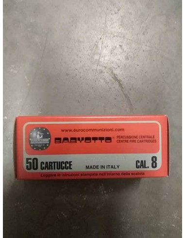 CARTOUCHES EUROCOMM CAL 8MM BABY SLUG********************************