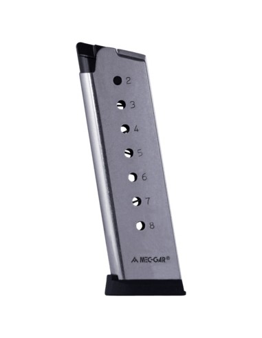 LADER MEC-GAR  1911 8 SCHOTEN - 45 ACP - STS STEEL