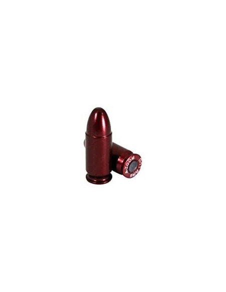 MEGALINE PUFFERPATROON 9 PARA RED ANODIZED (MIN 500 STK)