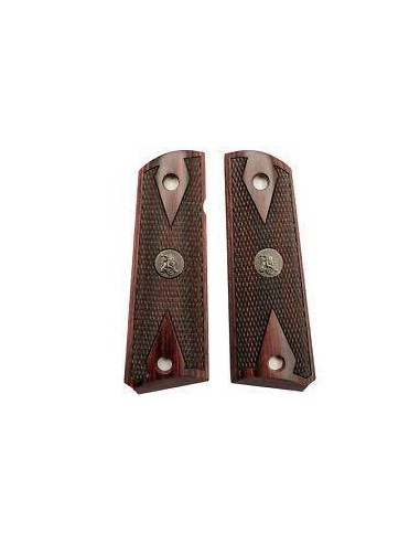 POIGNEES PACHMAYR COLT 1911 1/2 CHECKERED ROSEWOOD / 00445