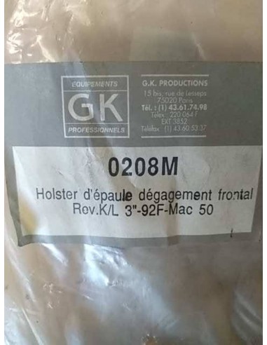 HOLSTER EPAULE 217/208 PRO MASTER