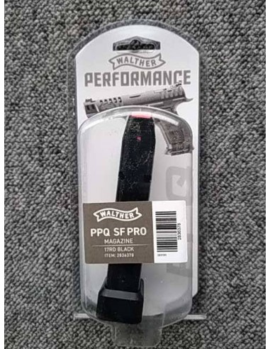 LADER WALTHER PPQ M2 17 SCH ALU MAG EXT ZWART (MAGWELL) - KAL 9 MM***