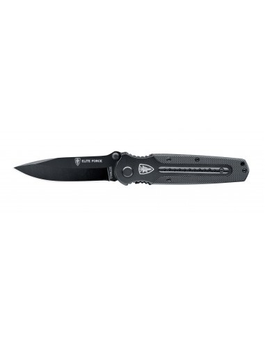 COUTEAU E-FORCE EF103 BLACK PLIANT - 440A / 5.0904