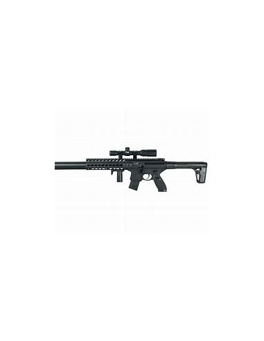 CO2 KARABIJN SIG MCX ZWART + KIJK 1-4X24 WR - 4.5 MM