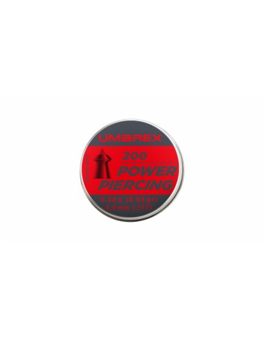 DOOS 200 LOODJES UMAREX POWER PIERCING - 4,5 MM (0,58G) / 4.1719*****