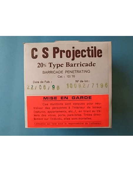 PATRONEN SAPL V3 12/CS PENETRATING**************************