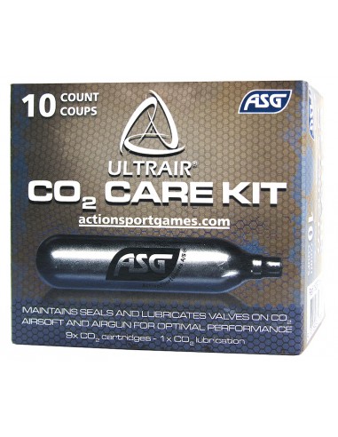 KIT CO2 CARE ULTRAIR - 9 CO2+1 CO2 LUBRIFIANTE / 19237