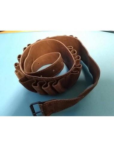 CEINTURE CARTOUCHIERE CUIR+DAIM AMLER********************************