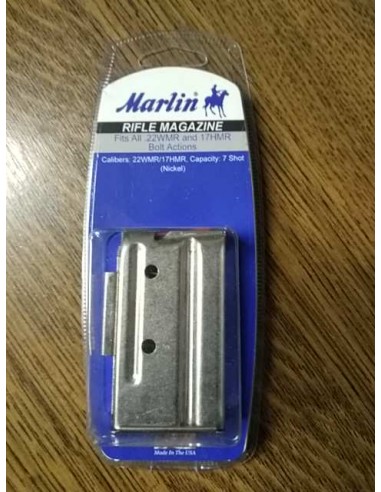 CHARGEUR MARLIN 7 CPS STS - CAL 22 MAG/17 HMR************************