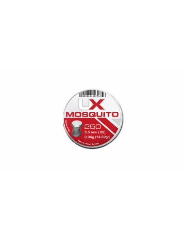 BOITE 250 PLOMBS UX MOSQUITO PLATS - 5,5 MM (0,96G) / 4.1920*********