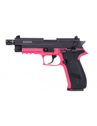 PISTOLET GSG FIREFLY SD PINK - CAL 22 LR