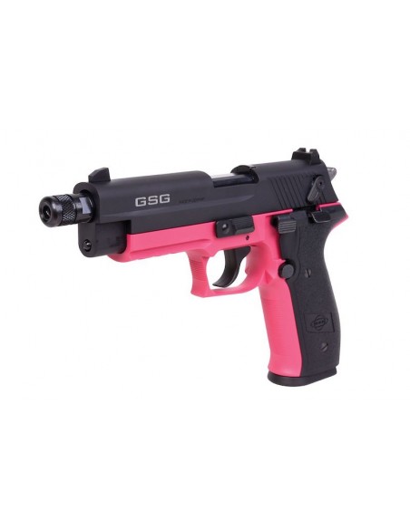 PISTOLET GSG FIREFLY SD PINK - CAL 22 LR