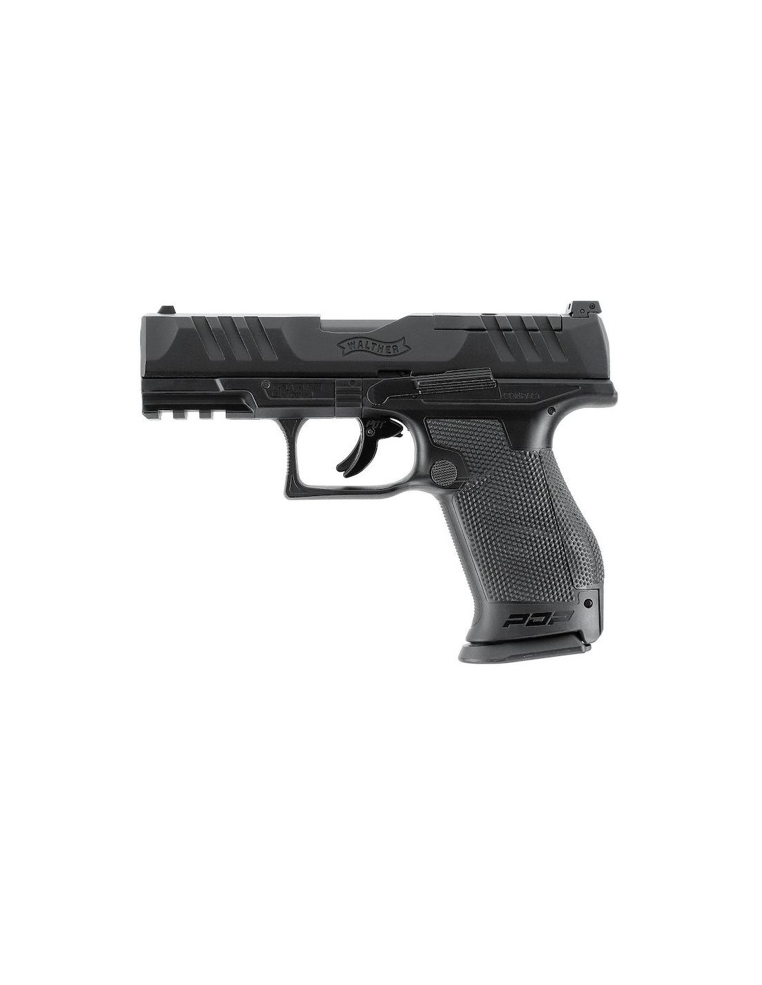 PISTOLET CO2 T4E WALTHER PDP COMPACT 4 BLACK .43 / 2.4554
