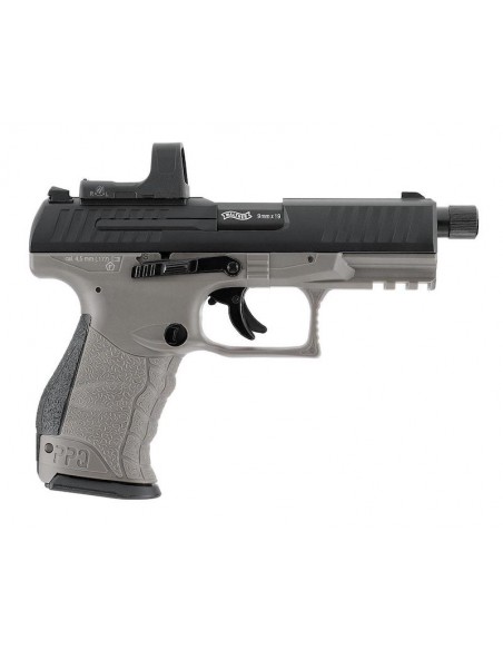 CO2 PISTOOL WALTHER PPQ Q4 TAC 4.6 B-BACK RED DOT SIGHT / 5.8420-1