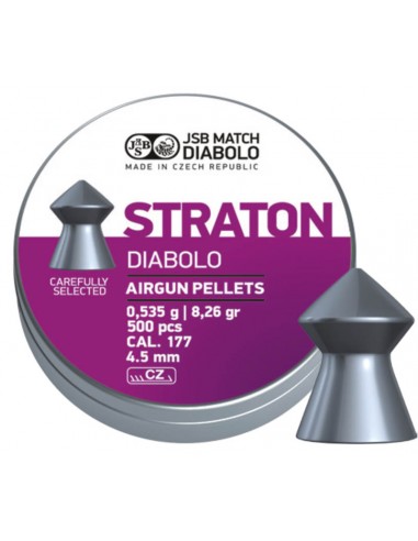 DOOS 500 PLOMBS JSB STRATON PUNT - 4.50 MM (0.535 GR) C50