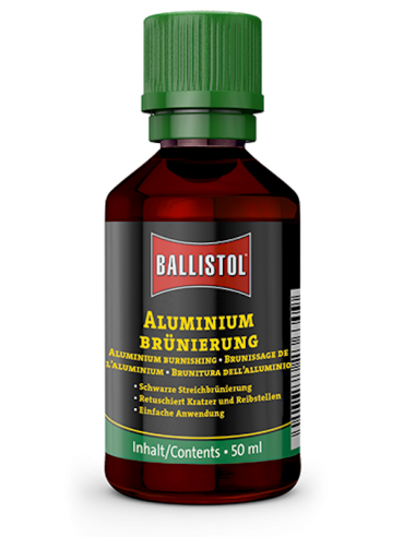 BALLISTOL BLAUWSEL ALUMINIUM BLACK - 50 ML