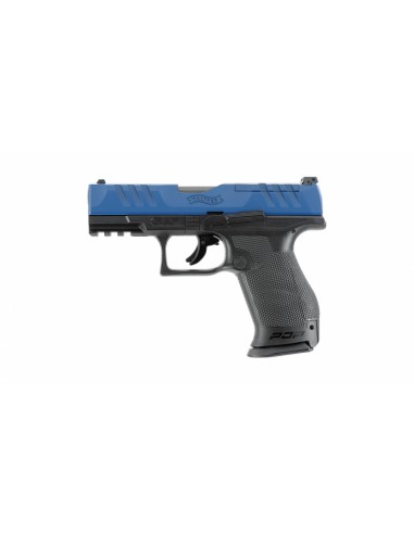 CO2 PISTOOL T4E WALTHER PDP COMPACT 4 BLAUW POLITIE .43 / 2.4555