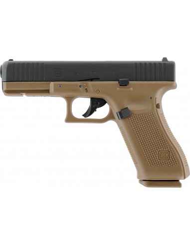 SOFT AIR GLOCK 17 GEN5 M-SLEDE B-BACK COYOTE - CO2 / 2.6478