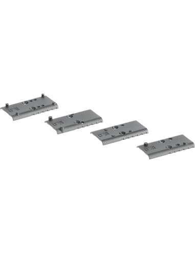 SET 4 ADAPTER PLATES GLOCK MOS (AIRGUN ONLY) / 5.8499