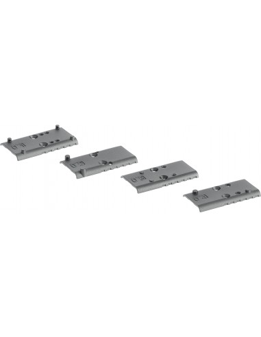 SET 4 ADAPTER PLATJES GLOCK MOS1 (AIRGUN + AIRSOFT CO2) / 5.8499