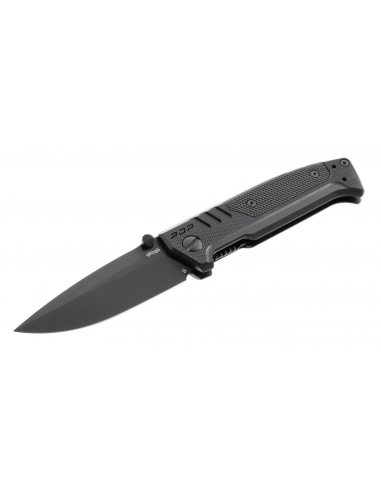 COUTEAU WALTHER PDP SPEARPOINT BLACK PLIANT - D2 / 5.0880************