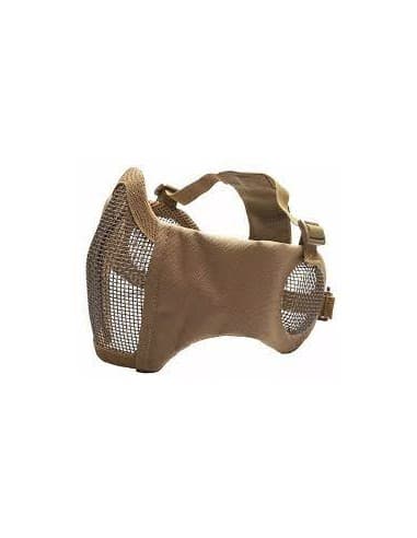 MESH MASK STRIKE EAR PROTECT TAN / 19234