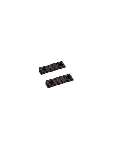 SET 2 RAILS METAL M-LOK 5 SLOTS / 19528