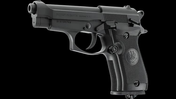 PISTOLET CO2 BERETTA M 84 FS BLUE / 5.8181