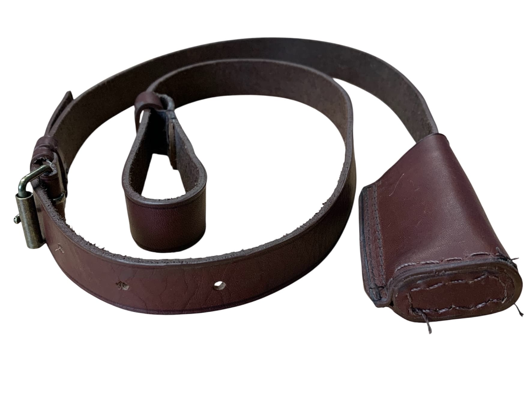 BRETELLE A GODET CUIR "ADC" EXPRESS SUPERPOSEE